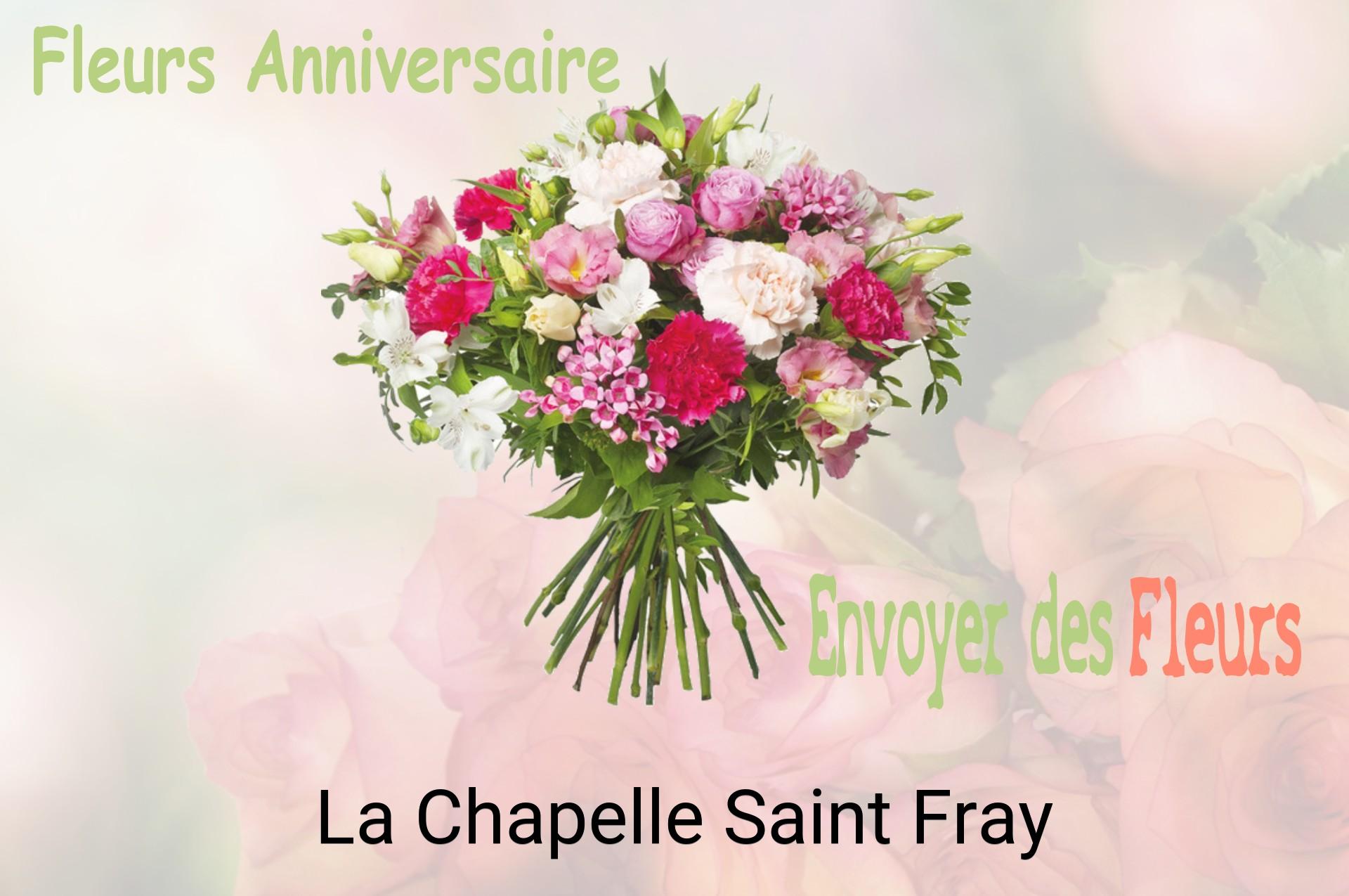 Bouquet de fleurs d’anniversaire livré à La Chapelle-Saint-Fray