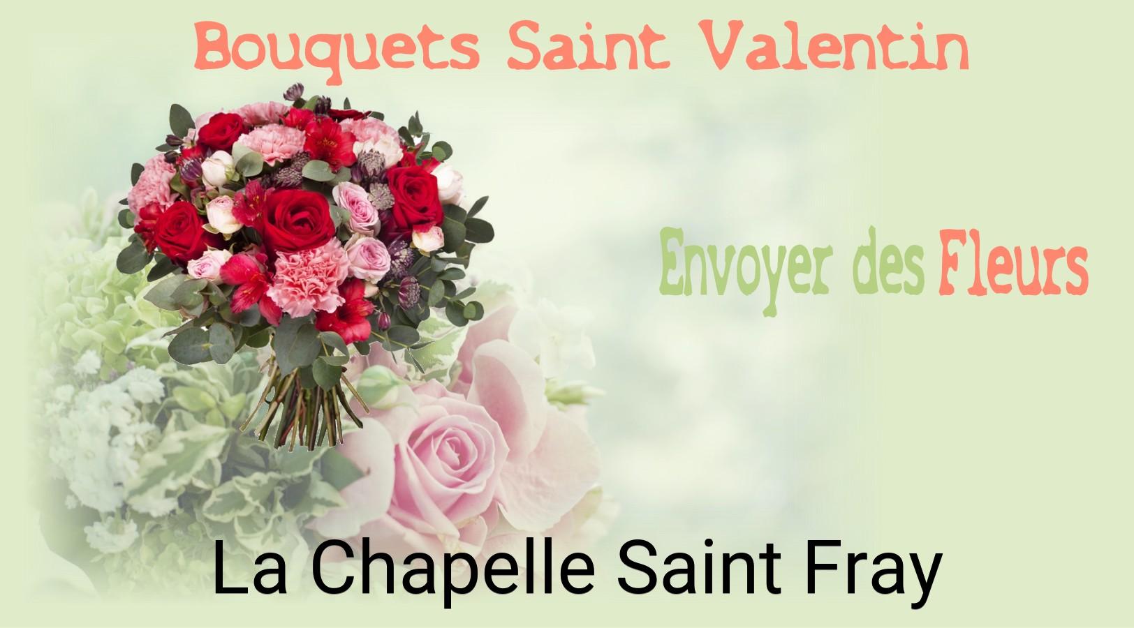 Roses de Saint-Valentin livrées à La Chapelle-Saint-Fray